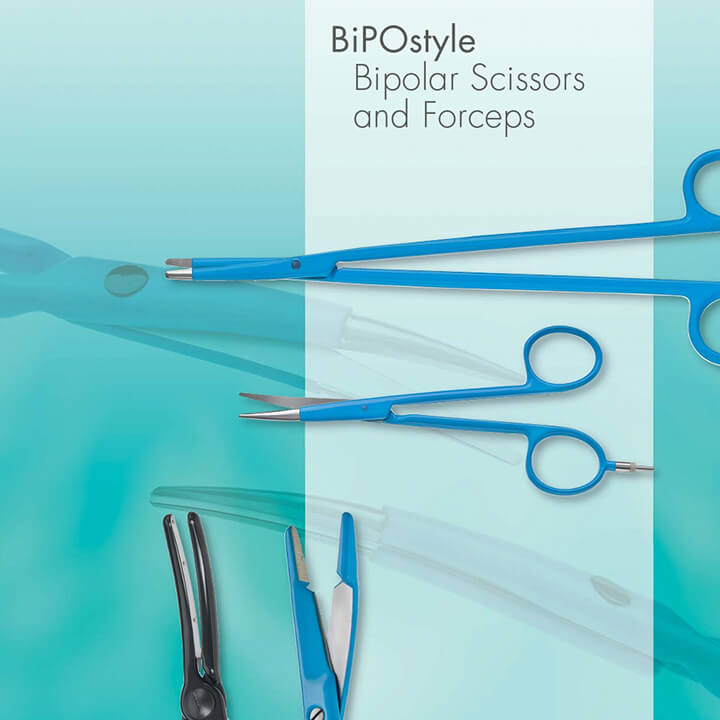 Bipolar scissors and forceps - Alphameditec